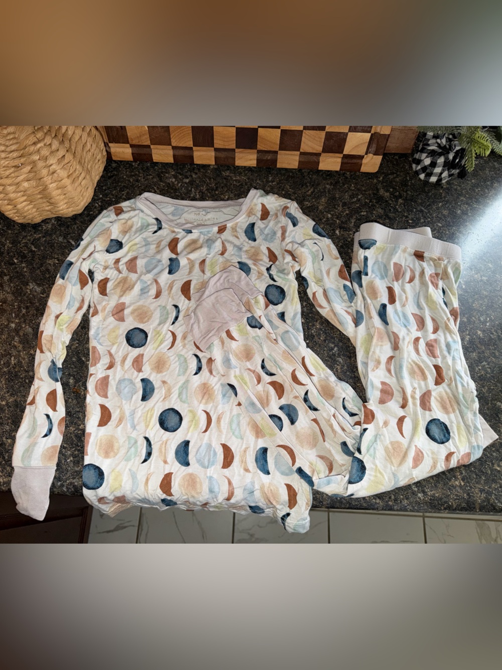 Little Sleepsies Kids 9/10 Bamboo Pajama Set